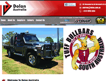 Tablet Screenshot of dolan.com.au